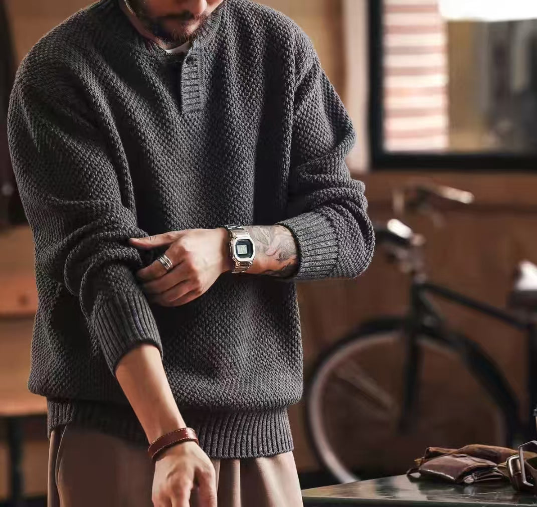 LUXKNIT Men’s Premium Pullover